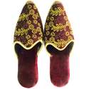 Purple Slippers - Ottoman Style (Carik)
