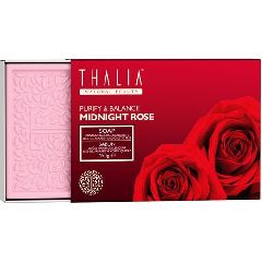 Натуральное твердое мыло Thalia Purifying Midnight Rose 75 гр x 2