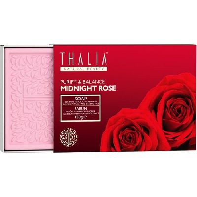 Натуральное твердое мыло Thalia Purifying Midnight Rose 75 гр x 2