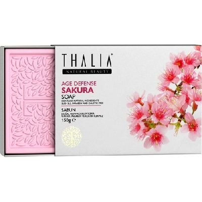 Натуральное мыло Thalia против морщин с экстрактом сакуры 150 гр