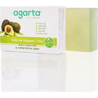 Натуральное мыло Agarta для сухой и чувствительной кожи 150 гр