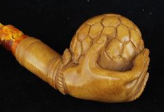 Пенковая курительная трубка "Football Lover"