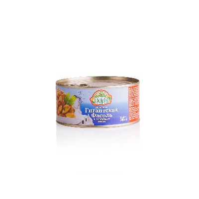 Фасоль печеная в томатном соусе DELPHI 280г