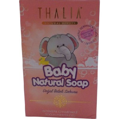 Детское мыло Thalia с экстрактом ромашки 100 гр розовое