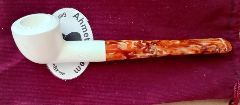 Курительная мини трубка из сепиолита (морская пенка, meerschaum) АG-22