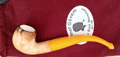 Курительная мини трубка из сепиолита (морская пенка, meerschaum) АG-23