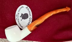 Курительная мини трубка из сепиолита (морская пенка, meerschaum) АG-25
