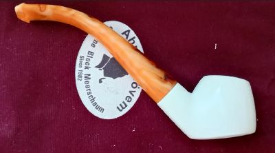 Курительная мини трубка из сепиолита (морская пенка, meerschaum) АG-20