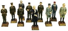 10 фигурок Ататюрка и его друзей