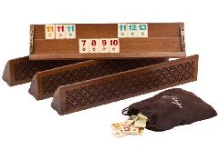 Набор для игры в Окей (OKEY) (Деревянные подставки)