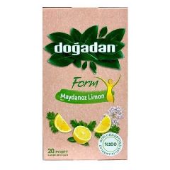 FORM чай микс трав с листьями петрушки и лимоном 20 пакетиков DOGADAN