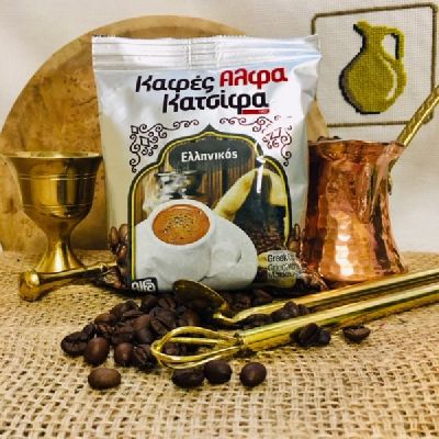 Молотый греческий кофе Alfa Katsifa 80 гр