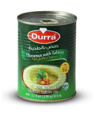 Хуммус Durra 370 гр (пюре из желтого гороха) حمص بالطحينة 370غ