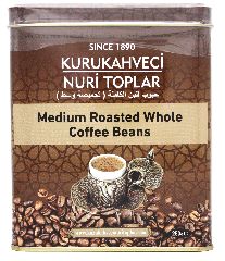 Турецкий кофе в зернах, Nuri Toplar Turkish, 250 г
