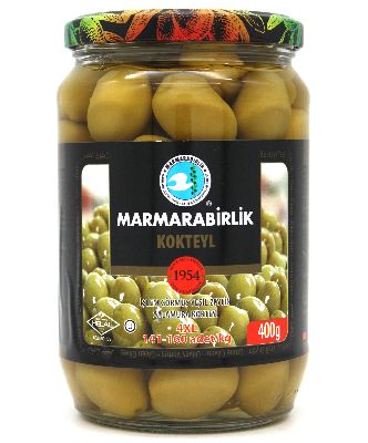 Оливки зеленые 4 XL Marmarabirlik 400 г