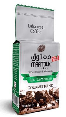 Ливанский Арабский кофе с кардамоном Maatouk Gourmet Blend 200 гр