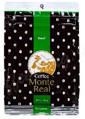 Кофе молотый Monte Real, 200 гр, без кофеина