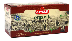 Пакетированный турецкий черный чай Organic Çaykur