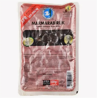 Маслины вяленые в вакууме М Marmarabirlik 500 гр