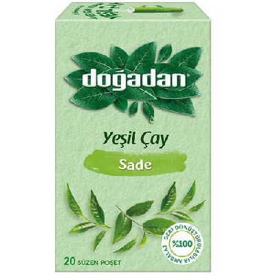 Зелёный чай мягкий 20 пакетиков DOGADAN