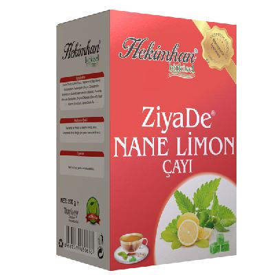 Чай Hekimhan Ziyade с мятой и лимоном 200 гр