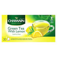 Чай Зеленый с лимоном CHAMAIN 20 пакетиков